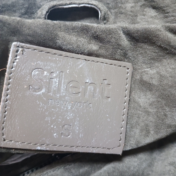 Silent New York Suede Leather Jacket - Picture 9 of 11